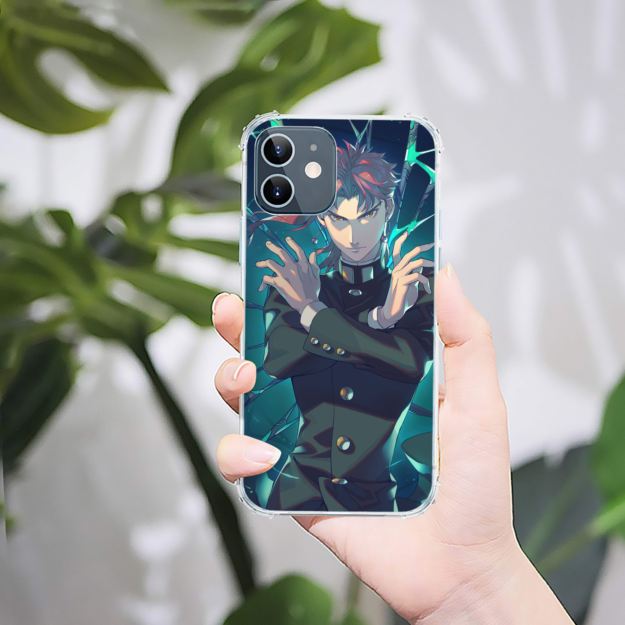 （画像用） ジョジョの奇妙な冒険 JoJo's Bizarre Adventure 【iPhone 12シリーズ対応】透明スマホケース（クリアソフトケース）